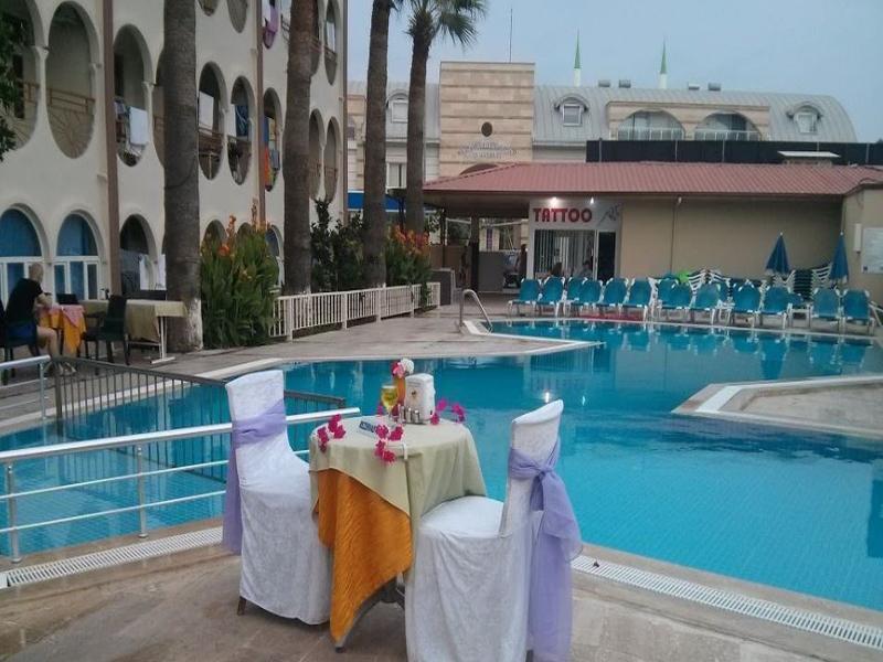 Hotel Palmiye Side Esterno foto